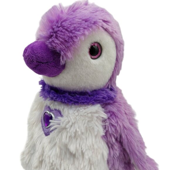 The Petting Zoo Purple Penguin Plush 13 Inch Jewel 2013 Stuffed Animal Toy 13" - Picture 10 of 12